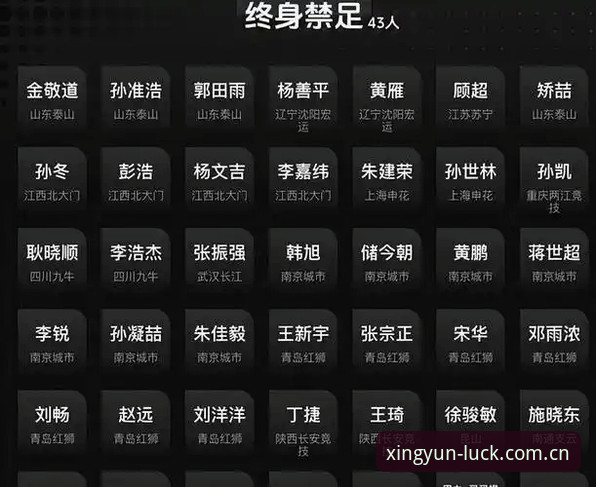 足坛反腐风暴深度评测：第三批禁足名单背后的行业生态重构